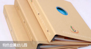 有色金屬幼兒園成長手冊設(shè)計(jì)
