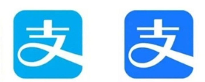 支付寶logo變色