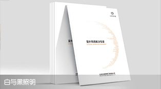 白與黑企業(yè)畫冊