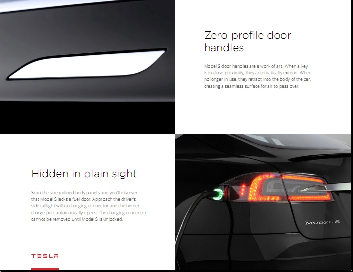 tesla型錄設計內頁