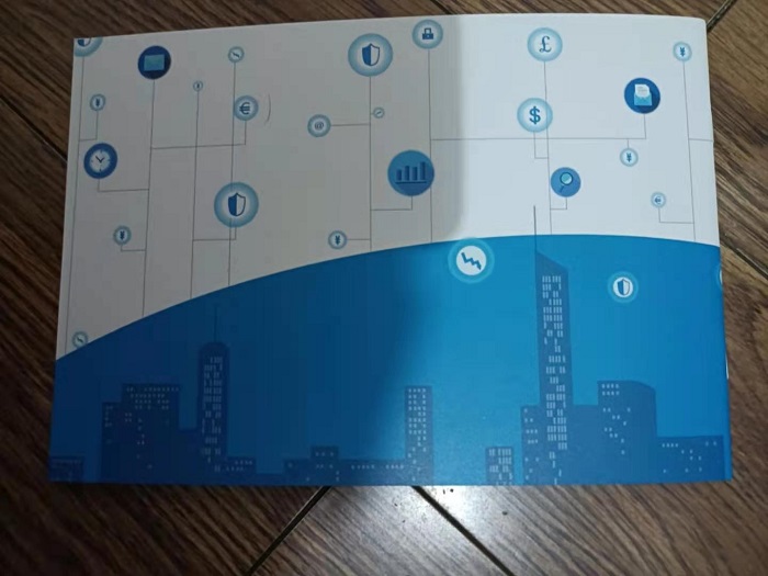 工商銀行宣傳手冊封底